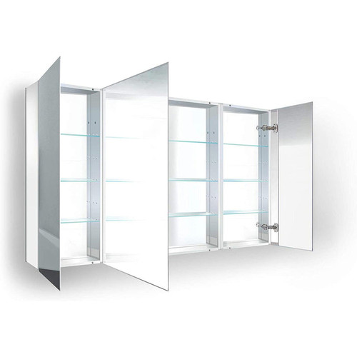 Krugg PLAZA4830 Plaza 48 Inch x 30 Inch Mirrored Medicine Cabinet