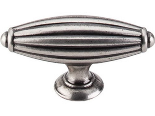 Top Knobs M153 PTA Tuscany Large T-Handle 2 7/8" Cabinet Knob - Pewter Antique