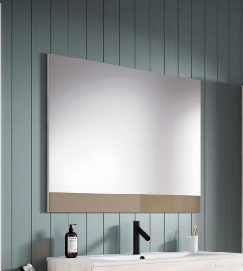 Lucena Vision Wall Mirror 32" W x 28" H - Grey/Ceniza Color - 83138
