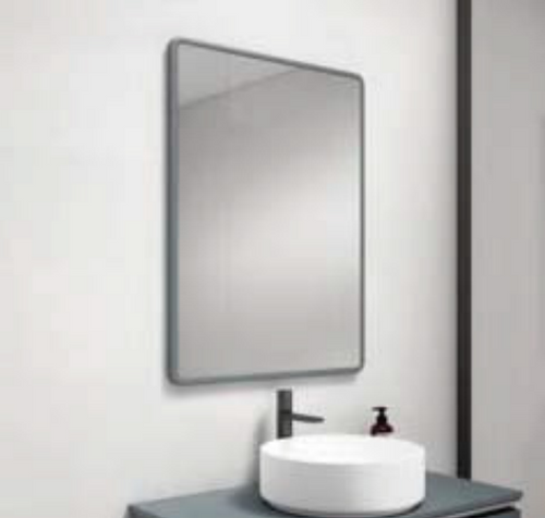 Lucena Capri Wall Mirror 24" W x 31" H - Grey/Ceniza Color - 87662