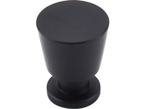 Top Knobs M551 BLK Nouveau II Rocks Cabinet Knob 7/8" - Flat Black