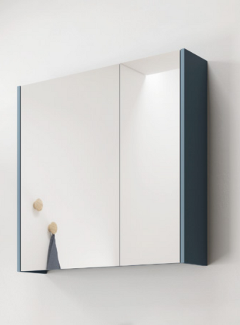 Lucena 40" Three Door Navy Miranda Medicine Cabinet - 72011