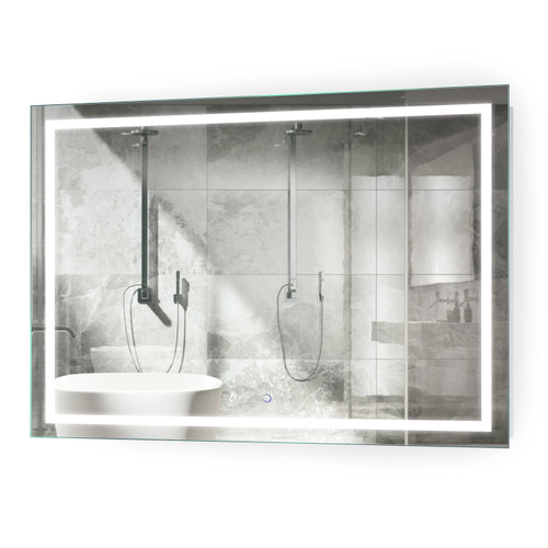 Krugg Icon4836 48 Inch X 36 Inch LED Mirror w/ Defogger and Dimmer