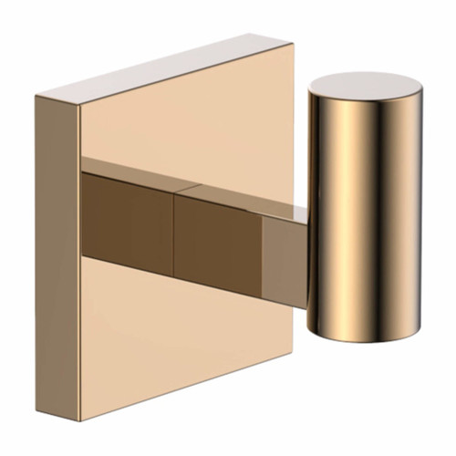 Fine Fixtures AC3HKRG Single Bathroom Robe Hook - Rose Gold