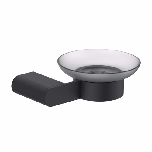 Fine Fixtures AC1SBHBL Soap Holder - Matte Black