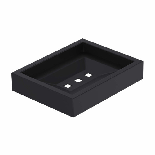 Fine Fixtures AC2SBHBL Soap Holder - Matte Black