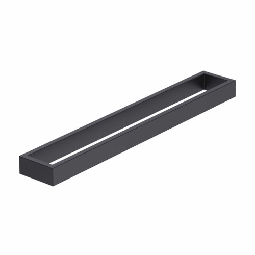 Fine Fixtures AC2TB18BL 18 Inch Bathroom Towel Bar - Matte Black