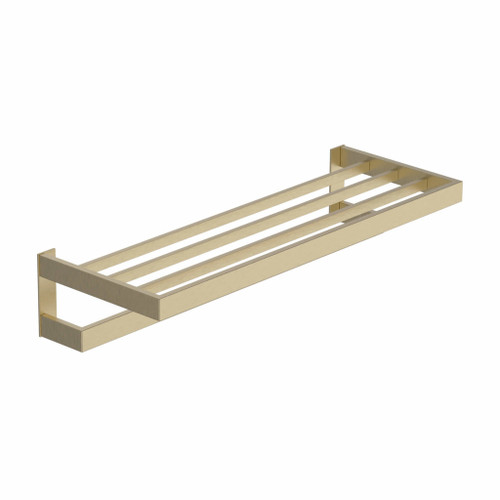 Fine Fixtures AC2TR24SB 24 Inch Bathroom Towel Rack - Satin Brass