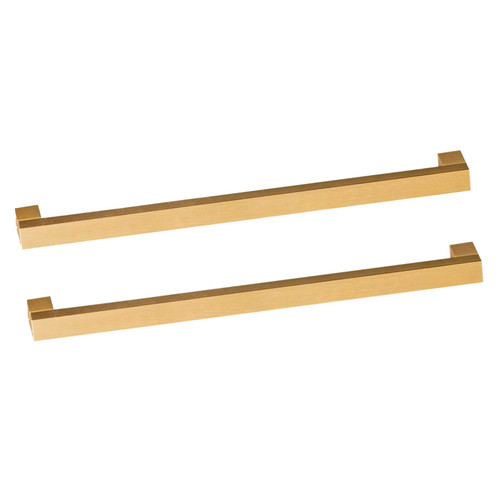 Fine Fixtures Handles for 24 Inch Wide Concordia Vanity - 13 1/4" long - Set Of 2 -Satin Brass - CAHA24SB