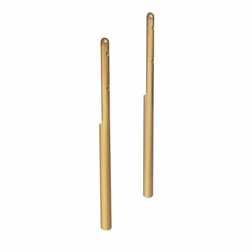 Fine Fixtures Concordia Vanity Legs 17 Inch x 12 Inch - Set Of 4 - Satin Brass - CALG18SB