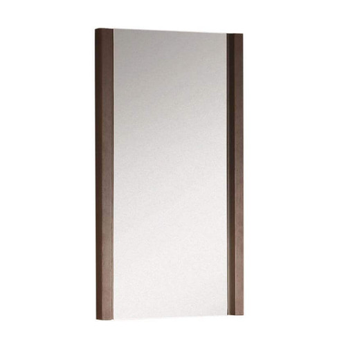 Fine Fixtures MOM16WE Modena Collection Wall Mirror 17 Inch X 34 Inch - Wenge Frame