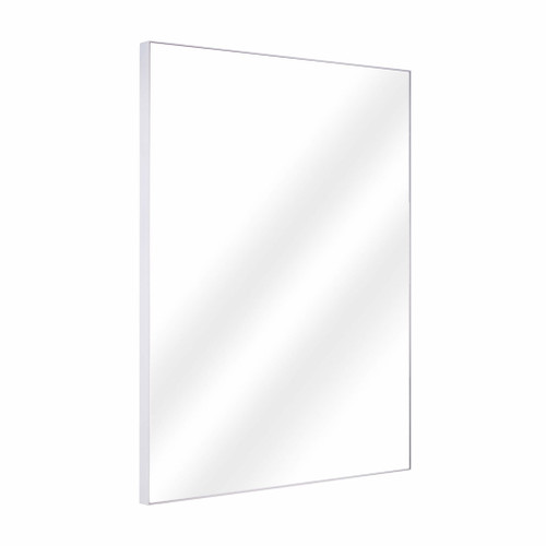 Fine Fixtures MRS2430WH Rectangular 24 Inch X 30 Inch Mirror with Sharp Corners - White Semi Gloss