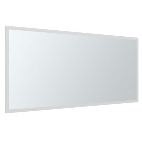 Fine Fixtures MLER6030 60 Inch X 30 Inch Rectangle Aluminum  Mirror With Framed Led