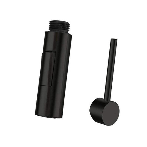 Fine Fixtures Round Kitchen Spray And Handle for FAK1- Black - FASH1BL