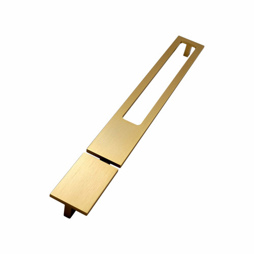 Fine Fixtures OKHA1SB Oakville Handle For 24 Inch-30 Inch Wide - Satin Brass