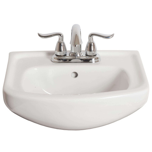 Fine Fixtures CT1815W China Sink 18 Inch X 15 Inch - White