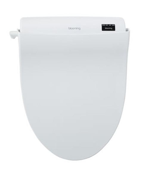 Blooming Bidet NB-R1570-EW White Elongated Bidet Toilet Seat with Remote - Hygiene - HybridHeat