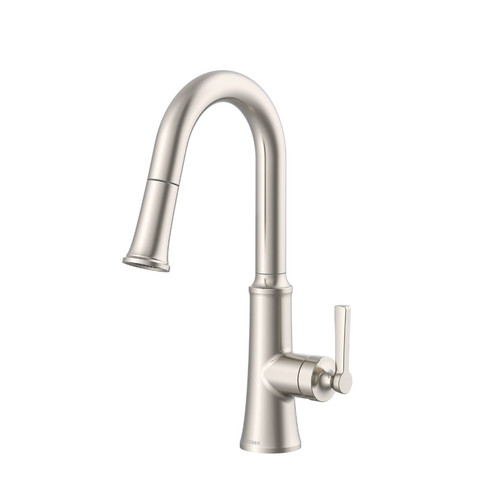 Gerber Northerly Single Handle Pull-Down Prep Faucet w/ Snapback 1.75gpm - Stainless Steel - D150579SS