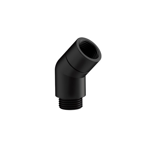 Gerber D300140BS Floor Mount Tub Filler Faucet Elbow Adapter - Satin Black