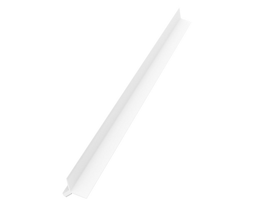 Swanstone CRTRMKPVC.010 96 in. Corner Trim Kit with PVC Top in White