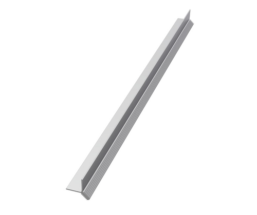 Swanstone CRTRMKAL.994 96 in. Corner Trim Kit with Metal Top in Chrome