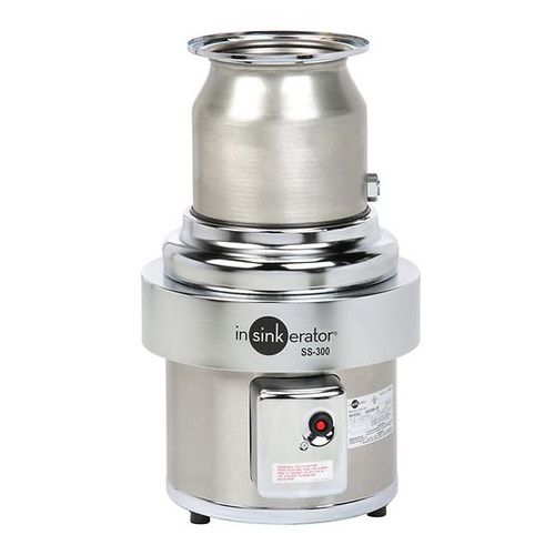 Insinkerator SS300-21 Large Capacity Foodservice Disposer 3 HP - 13261D