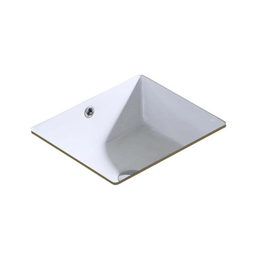 Fine Fixtures Undermount Sink 16 X 12 - White - VUM1612W