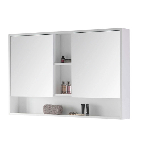 Fine Fixtures SHMC48WH Shawbridge Medicine Cabinet 48" Wide - White