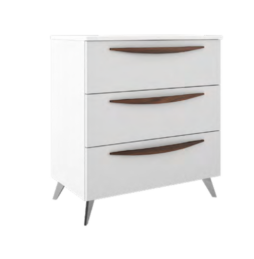Lucena Arco Three Drawer Vanity Cabinet Only, For Left Side Sink 40" W x 34" H x 18" D - Avio Color - 87484