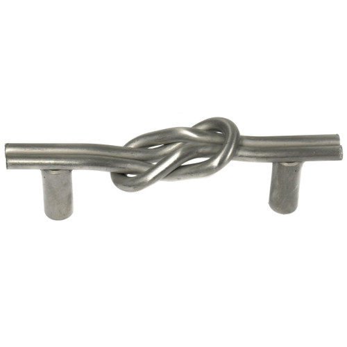 Laurey 3" Nantucket Pull - Satin Pewter - 57559
