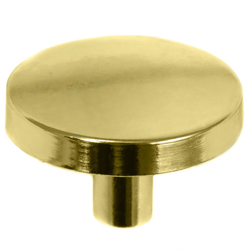 Laurey 34537 1 1/4" Tech Knob - Polished Brass