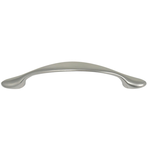 Laurey 25259 96mm Delano Small Spoonfoot Pull - Brushed Satin Nickel