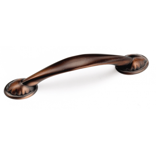 Laurey 24477 96mm And 3" Windsor Flower Pull - Venetian Bronze