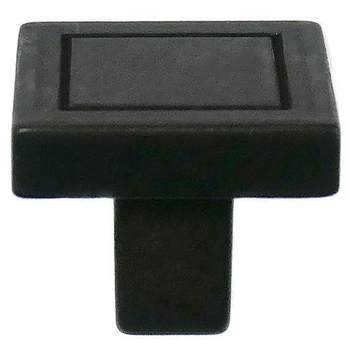 Laurey 72866 7/8" Square Knob - Cosmo - Oil Rubbed Bronze