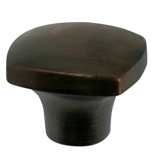 Laurey 74477 1 1/2" Square Knob - Aventura - Venitian Bronze