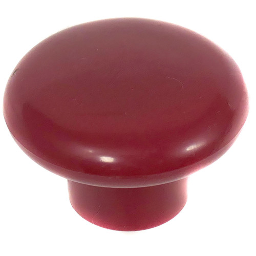 Laurey 34638 1 1/4" Plastic Knob - Red