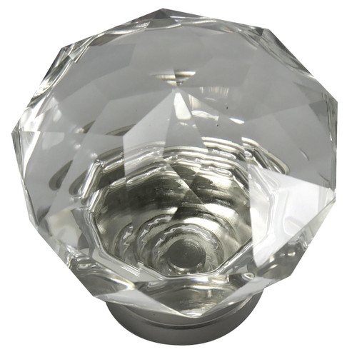 Laurey 55mm Knob - Kristal - Satin Nickel - 81959