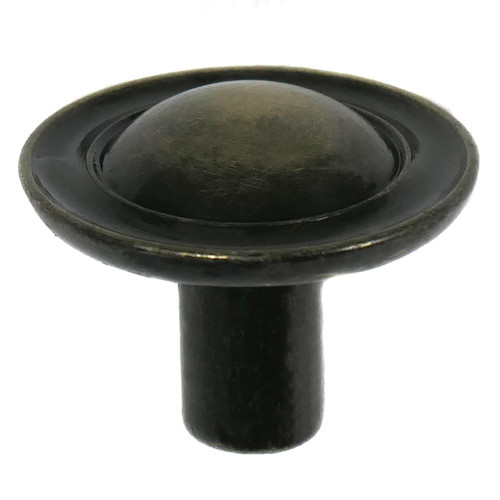 Laurey 75505 1" Classic Traditions Ambassador Knob - Antique Brass