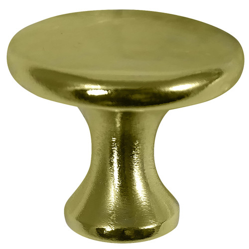 Laurey 55537 1 1/4" Classic Traditions Knob - Polished Brass