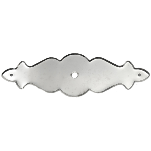 Laurey 4" X 1" Georgetown Backplate - Satin Chrome - 22239