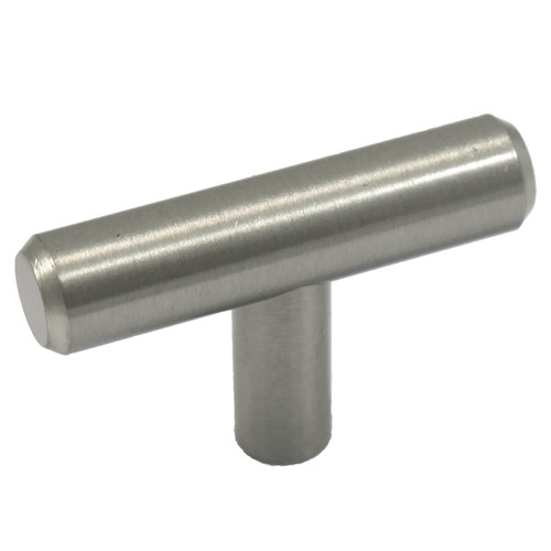 Laurey 59918 2" Melrose T- Bar Knob In Satin Nickel - Pack Of 10 (87013)