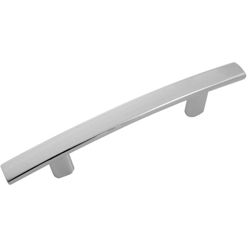 Laurey 59913 96mm Contempo Arched Bar Pull In Polished Chrome - Pack Of 10 (55826)