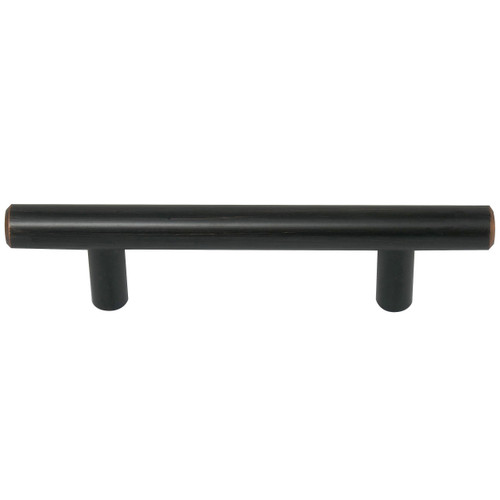 Laurey 87166 Steel T-Bar Pull - Oil Rubbed Bronze- 96mm