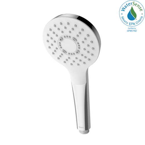 TOTO® G Series 1.75 GPM Single Spray 4 inch Round Handshower with COMFORT WAVE Technology, Polished Chrome - TBW01009U4#CP