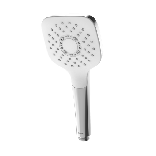 TOTO® G Series 1.75 GPM Single Spray 4 inch Square Handshower with COMFORT WAVE Technology, Polished Chrome - TBW02010U4#CP