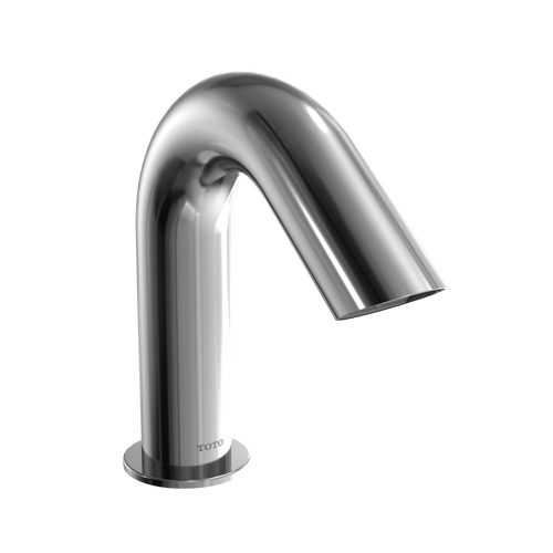 TOTO® Standard R EWATER+® AC Powered 0.5 GPM Touchless Bathroom Faucet Spout, 10 Second On-Demand Flow, Polished Chrome - TLE31002U1#CP