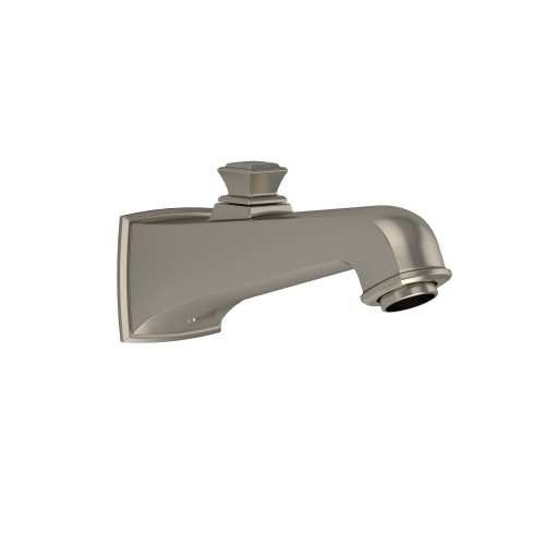 TOTO® Connelly Wall Tub Spout with Diverter, Brushed Nickel - TS221EV#BN