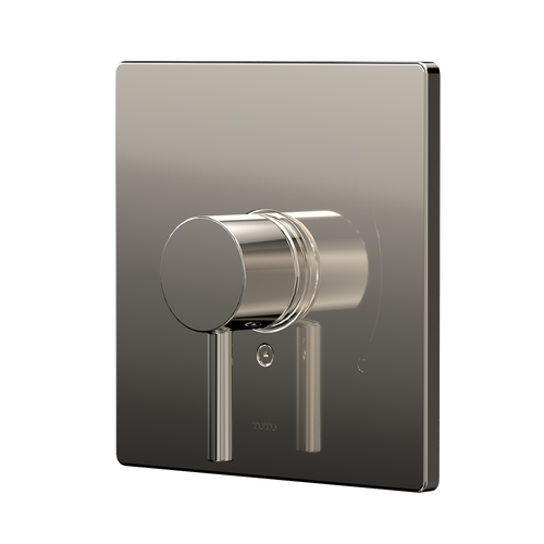 TOTO® Square Pressure Balance Valve Shower Trim, Polished Nickel - TBV02801U#PN