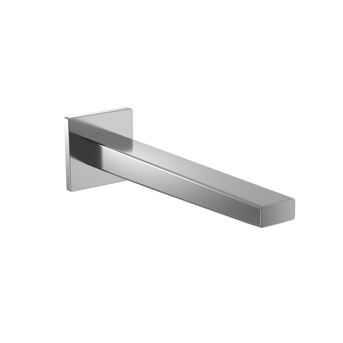 TOTO® Axiom Wall-Mount ECOPOWER or AC 0.5 GPM Touchless Bathroom Faucet Spout, 10 Second On-Demand Flow, Polished Chrome - TLE25010U1#CP