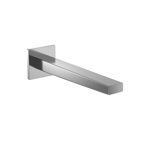 TOTO® Axiom Wall-Mount ECOPOWER or AC 0.5 GPM Touchless Bathroom Faucet Spout, 20 Second Continuous Flow, Polished Chrome - TLE25010U3#CP